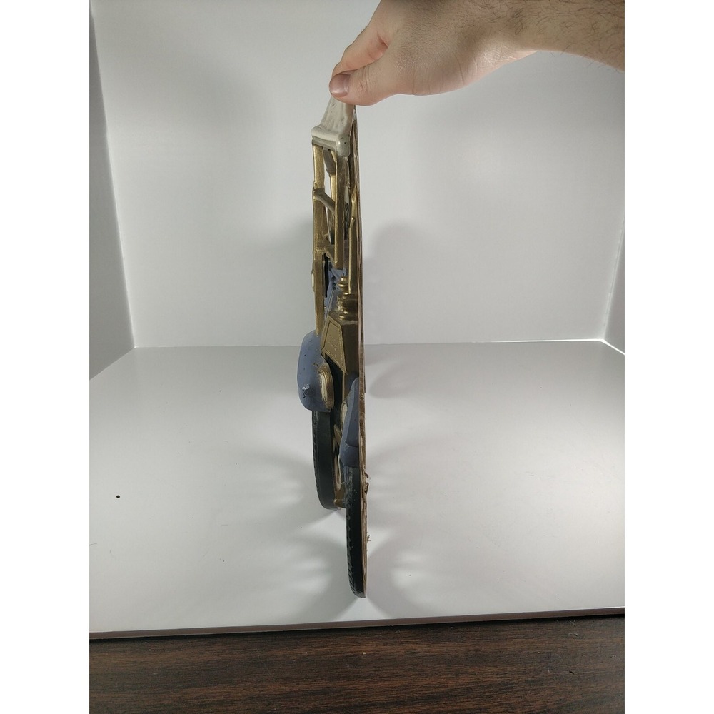 3D Resin Wall Plaque Ford Model T Car 1977 18" x 12" Vintage Burwood Products - Picture 7 of 13